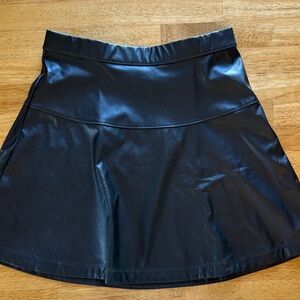 Crewcuts Faux Leather Skirt size 14